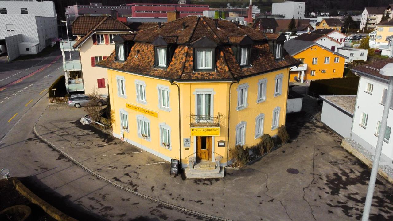 Gasthaus Drei Eidgenossen Bischofszell Екстериор снимка